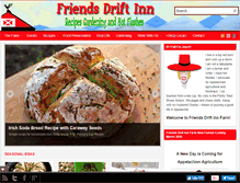 Tablet Screenshot of friendsdriftinn.com